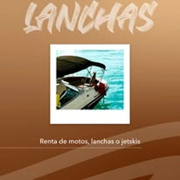 Renta de lanchas y motos acuáticas